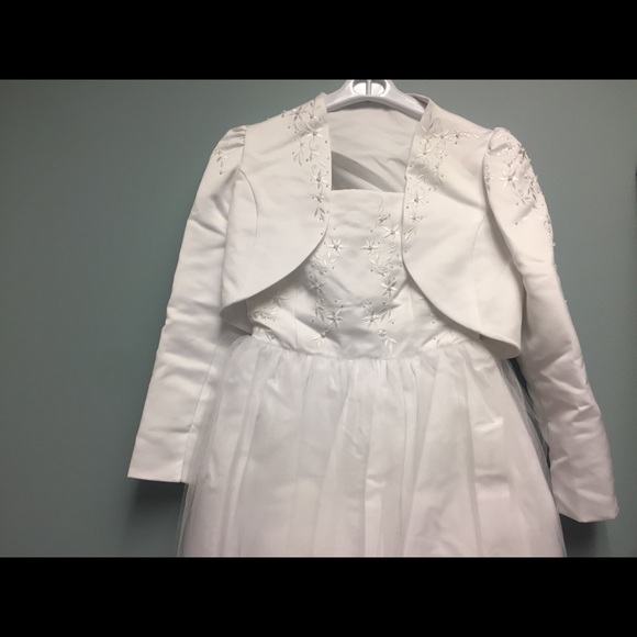 Girls Formal Dress with Jacket. New with Tags. - Picture 2 of 8